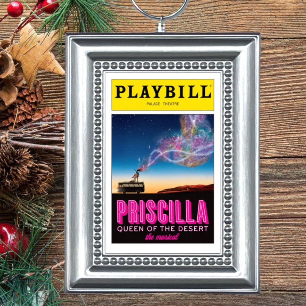 Priscilla Queen Of The Desert Broadway Musical Playbill Christmas Tree Ornament